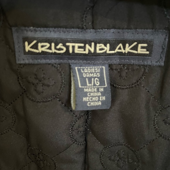 Rain Coat Kristen Blake Black Large - Picture 6 of 8